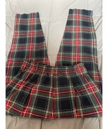 Vintage 90s Liz &amp; Co Women’s Plaid 100% Cotton Pajama Pants Size Large - $28.69 CAD
