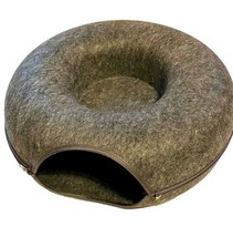 20 Inch Diameter Pet Cat 2 Pc Play Donut Tunnel Portable Easy Clean And Storage - £17.39 GBP