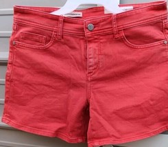 Anthropologie Pilcro and the Letterpress Orange Jean Short Hyphen Size 27 Spring - £15.57 GBP