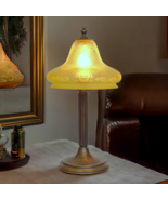 Original Art Nouveau Table Lamp "KASTANIENALLEE" Very Rare Glass 1910 - $654.39