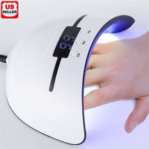 36W Nail Polish Dryer Pro UV LED Lamp Acrylic Gel Curing Light Manicure ... - £19.30 GBP