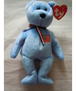 America Ty Beanie Baby 2001 Retired 9-11 Red Cross Bear - $8.21 CAD