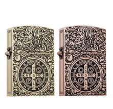 Constantine Lighter Zorro Ultimate Justice Brass Multi Sided Engravings 1:1 - $28.71