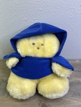 Vintage 1980s CHUBBLES Plush Green Blue Teal Cloak Toy Stuffed Animal RARE Fair - £17.02 GBP