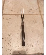 Vintage CUTCO 2-Prong Meat Serving Fork NO. 27 Classic Brown Swirl Handl... - £11.53 GBP