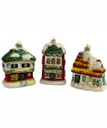 3 Department 56 A Christmas Carol Ornament Holiday Decorations Made Poland w/Box - $22.49
