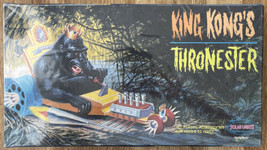 KING KONG&#39;S THRONESTER Polar Lights/Aurora MODEL KIT #5016 Factory Seale... - $33.87