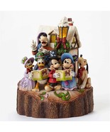 Jim Shore Disney Mickey, Pluto, Donald Duck- Carved by Heart #4046025 7.... - $118.79