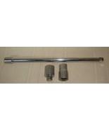 Craftsman 3/8&quot; Drive 10&quot; Extension 44262. 1/2 drive to 3/8 4259. 12pt st... - $26.88 CAD