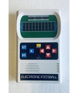 Retro 2017 Mattel Basic Fun Football Electronic Handheld Game Tested Sou... - $24.74