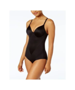 Maidenform Sz 38D Tummy Shaping Bikini Black Bodysuit Lift Body Shaper S... - €34,40 EUR