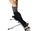 Sunny Health &amp; Fitness 45-Degree Hyperextension Roman Chair with Adjusta... - £105.87 GBP