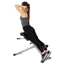 Sunny Health &amp; Fitness 45-Degree Hyperextension Roman Chair with Adjusta... - £105.14 GBP