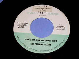 The Fortune Tellers Song Of The Nairobi Trio Camel Train 45 Rpm Record M... - $237.26 MXN