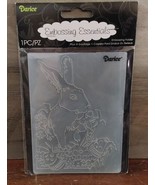 Darice Embossing Folders Easter Bunny Paper Crafting Card Making Embossing - £7.43 GBP