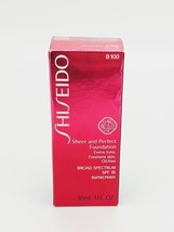 Shiseido Sheer Perfect Foundation SPF 18 B100 B 100 Very Deep Beige 1 oz - $9.95