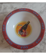 Coca Cola Gibson Melamine Bowl 7.25  in diameter Dinnerware Coke Bowl Vi... - £7.56 GBP