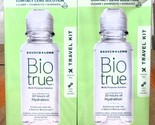 NEW 24 Pack Bausch + Lomb Biotrue Multi-Purpose Solution Travel Pack 2 f... - $19.79