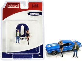 70s Style Two Figurines Set I for 1/43 Scale Models by American Diorama - £20.07 GBP