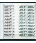 Russia 1981 Sc 5001-6 Sheets of 20 MNH Transportation  19th-20th century... - $24.75