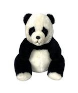 Vintage Animal Fair Inc Sitting Black White Panda Bear Plush Stuffed Ani... - $325.57 MXN