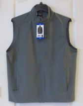 32 Degree Heat Soft Shell Full Zip Mock Neck Vest Gray Men&#39;s Sz L  NTW - $399.63 MXN