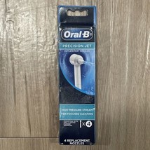 New Oral-B, Precision Jet, 4 Replacement Nozzles Water Flosser Advanced unopened - £10.24 GBP