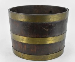 Georgian Brass Bound Mahogany Wine Cooler - $191.84