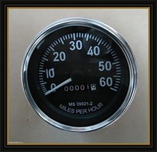 Willys Jeeps Speedometer Fits In M Series Mb Gpw CJ2A CJ3A CJ3B - £35.01 GBP