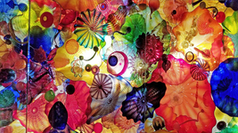 AllenbyArt Chihuly Ceiling Beautiful Photography Ideal for Decorations, Wall Art - £27.97 GBP+