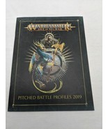 Warhammer Age Of Sigmar Pitched Battle Profiles 2109 Sourcebook - €9,28 EUR