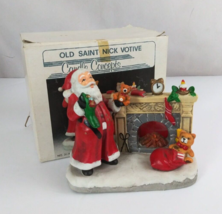 Vintage Candle Concepts Old Saint Nick Votive #31-419 - $14.54