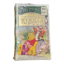 The Many Adventures Of Winnie The Pooh VHS Disney Masterpiece Factory Se... - £8.22 GBP