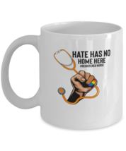 Coffee Mug Funny Hate Has No Home Here Registered Nurse  - £11.95 GBP