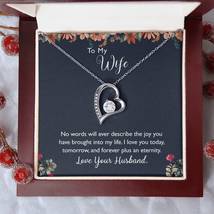 To My Wife Necklace. Anniversary Gift for Wife, Christmas Gift for Wife. For Her - £24.68 GBP+