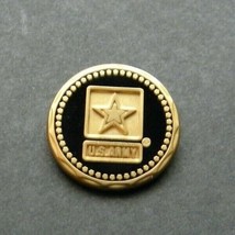 Army Star Round Gold Colored Lapel Hat Pin Badge 3/4 Inch Small - £4.41 GBP
