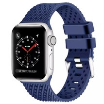 Silicone Band Strap for Apple Watch Series Sports 38/40/41/42/44/45 mm 1/2/3/4/5 - £7.97 GBP