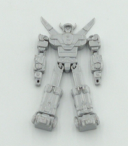 Voltron Figure Articulated Flexi Silver 3&quot; 3D Printed Figure - £14.45 GBP