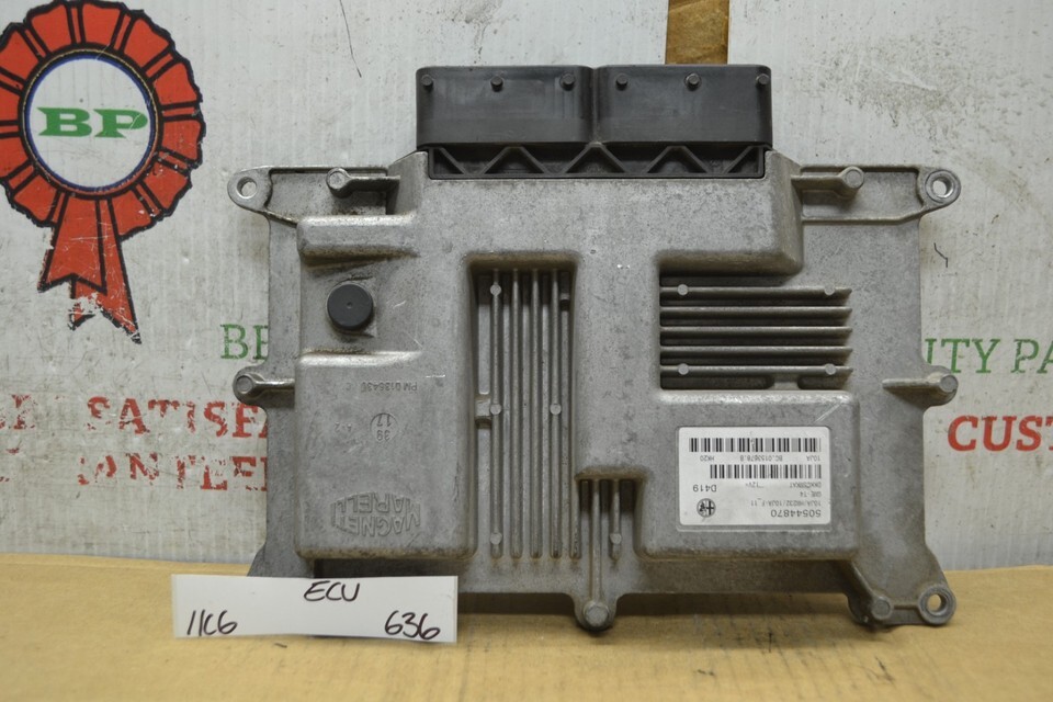 2017-2019 Alfa Romeo Giulia Engine Control Unit ECU 50544870 Module 636-... - $31.35