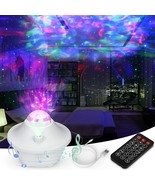 Star Projector,Galaxy Sky Projector, 2 in 1 LED Ocean Wave Projector wit... - £20.54 GBP
