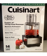 Cuisinart Custom 14 14-Cup Food Processor - BLACK CHROME SERIES / RARE new - $4,340.59 MXN