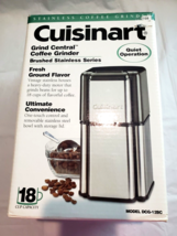 CUISINART Grind Central Brushed Stainless COFFEE GRINDER DCG-12BC - $26.55