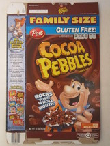 Empty POST Cereal Box 15 oz COCOA PEBBLES 2011 Pebbles Treats [G7C11t] - £4.98 GBP