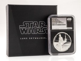 2017 Niue S$2 Star Wars Luke Skywalker NGC PF70 Ultra Cameo w/ Box and CoA - £158.26 GBP