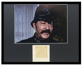 Arthur Treacher Signed Framed 11x14 Photo Display JSA Mary Poppins - £196.12 GBP