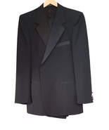 Men&#39;s New Silk-Lined Black Wool Tuxedo by Lanvin - 43R/37W - Untailored,... - $225.00