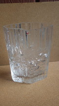 VINTAGE 1960&#39;S IITTALA FINLAND 9&quot; TAPIO WIRKKALA PINUS ART GLASS VASE MCM - £199.83 GBP