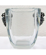 Antique 1940s Danske Guldsmede Handvaerk DGH Denmark Sterling Glass Vess... - $246.51
