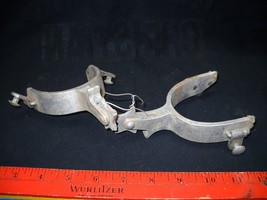 Antique RARE Cast Aluminum Star Rowel Crockett-Renalde Spur Set w/Chap G... - €128,96 EUR