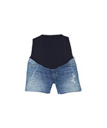 Isabel Maternity  Medium Denim Wash 572686 Midi Shorts Size 2/26 - $645.67 MXN